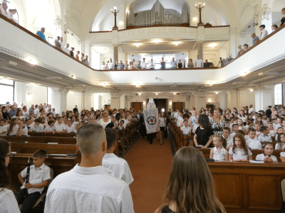 Tanévzáró istentisztelet 2024/2025.