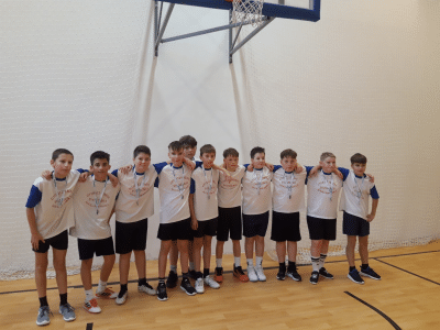 Körzeti kosárlabda II. helyezés