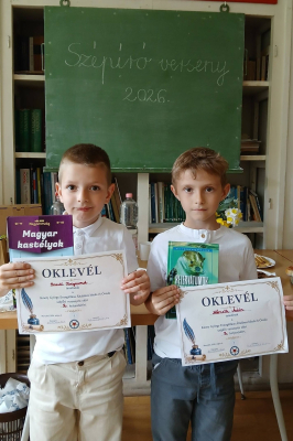 Betűvetők szépíró verseny