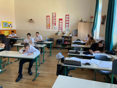 Év végi vizsga a 8. osztályban